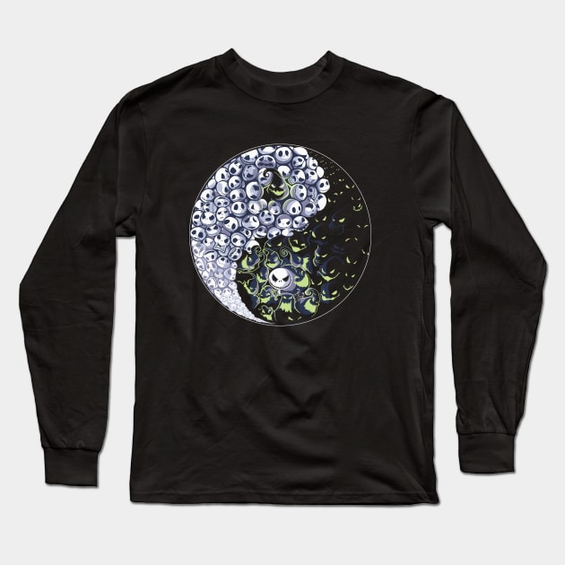 Dancing Nightmares Long Sleeve T-Shirt by Harantula